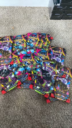 Pitch black booster packs x16