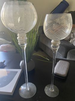 Tall Glass Vases
