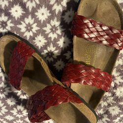 Birkenstock Red Sandals 