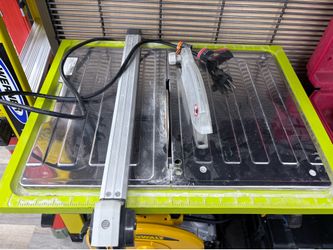 RYOBI 7” Tile Saw