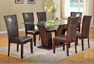 New 7pc. Dining table set