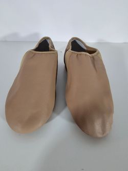 Brand New Bloch Women's Neo-Flex Slip-On Leather Jazz Shoes Size 6