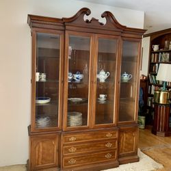 Wooden China Closet 