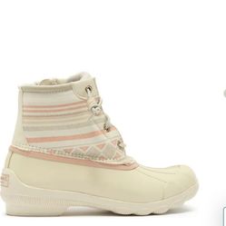 New Womens Sperry Syren Gulf Playa Boot Rain boots Shoes Size 7.5 7 1/2 Botas De Mujer Para La Lluvia Zapatos Tamanio 7 1/2