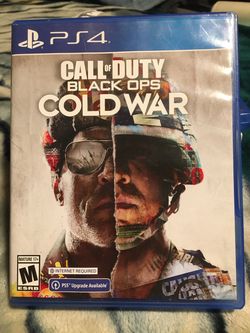Call of duty  black ops Cold War  ps4