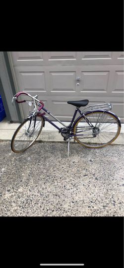 1970’s Italian 26” woman’s step through 10 speed bike