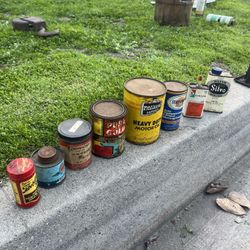 Antique Cans