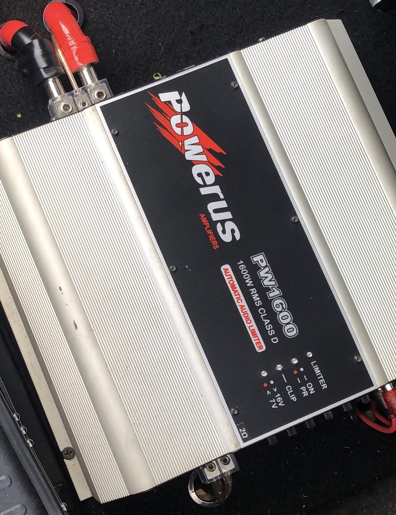 PowerUs Car Audio Amplifier 1600 watts rms ( The Most Powerfull )