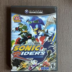 Sonic Riders for Nintendo GameCube  The game is tested and working. It includes the case and manual. It will play on a Wii.   I am also selling other 