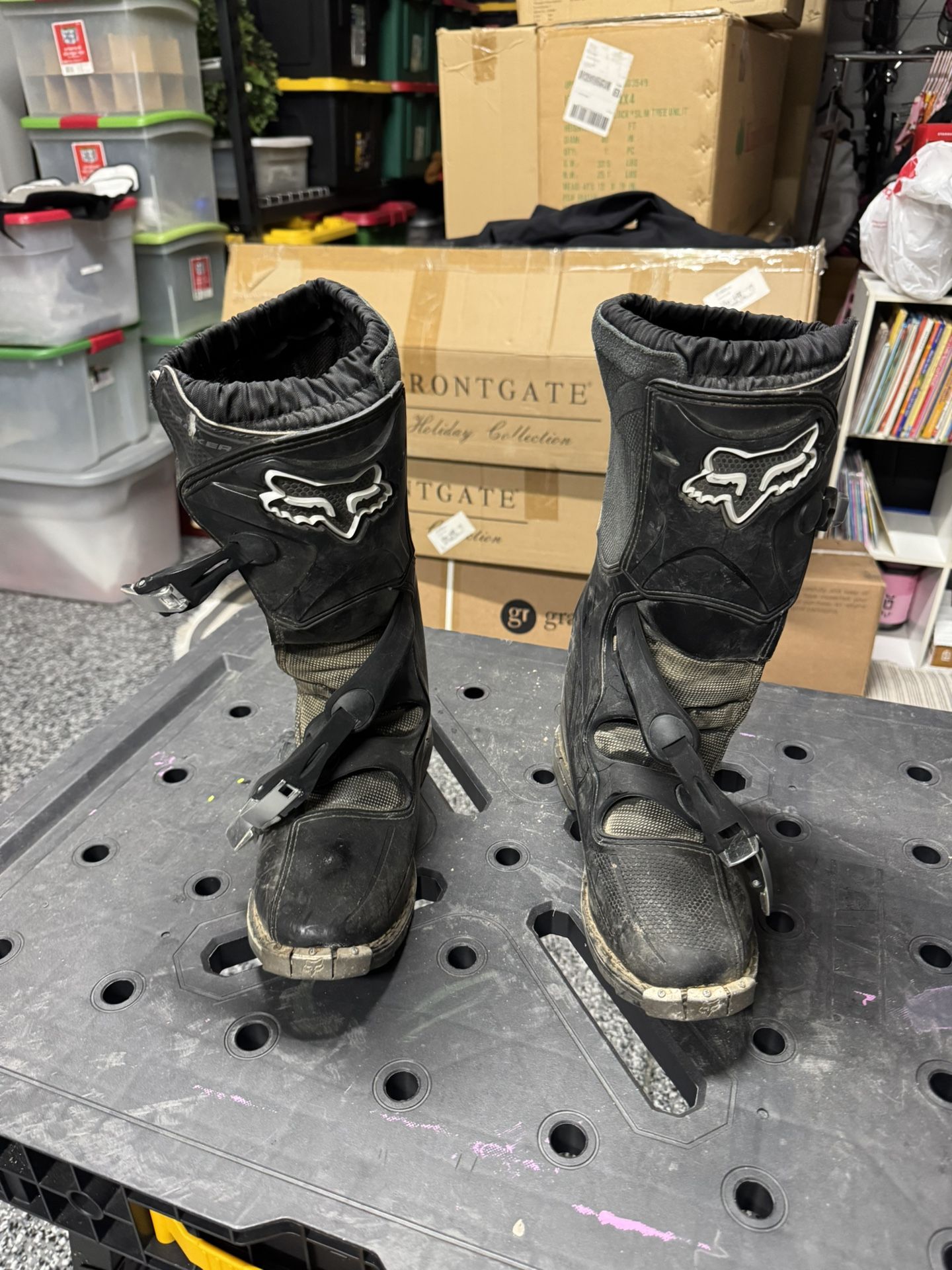 Fox Racing MX Riding Boots Size 11