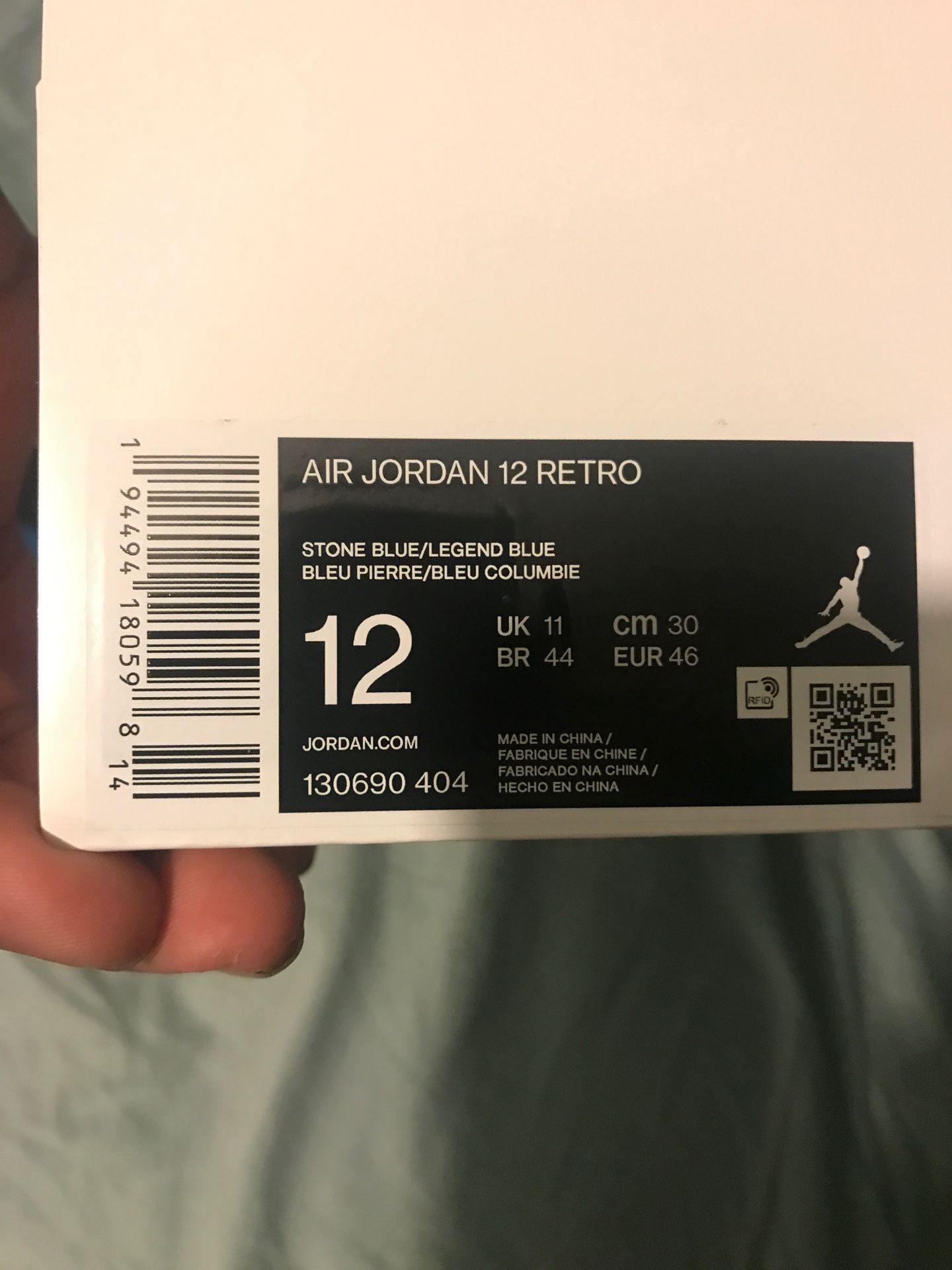Air Jordan 12 retro indigos