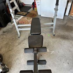 Valor Fitness-adjustable Bench Press Rack w/Leg Extension/Curl