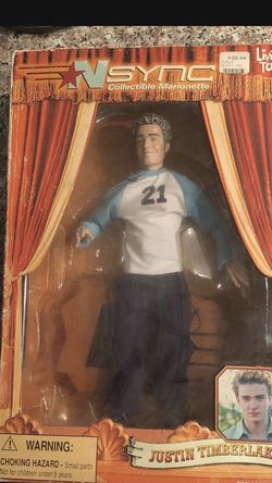 Still In Box Justin Timberlake Collectible