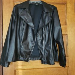 Foax Leather Moto Jacket