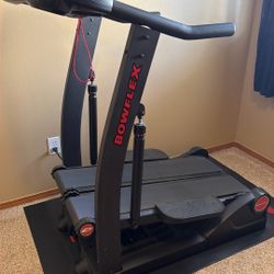 Bow flex tread climber