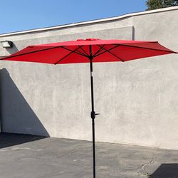 (New) $40 Outdoor Patio 10 FT Umbrella Tilt Crank (Base not included) 3 colors