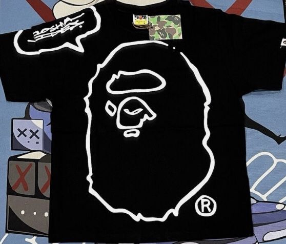 BAPE x Joshua Vides Ape Head Tee 'Black' Shirt