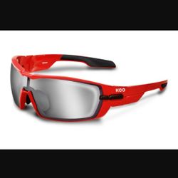 🔥New In Box Koo (KASK) Cycling Sunglasses RED🔥