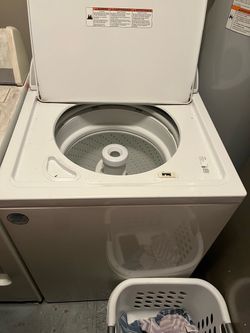 White Top-Load Washing Machine
