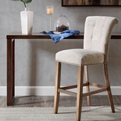 Madison Park 30-Inch Bar Stool Colfax/Cream
