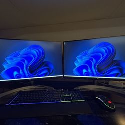 LG 4K Computer PC Monitors (X2)