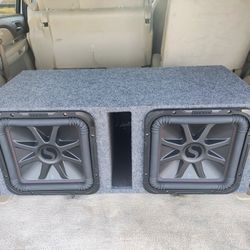 12" Kickers L7 Subwoofers Brand New 