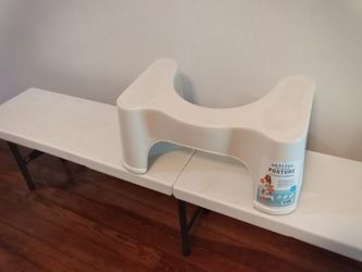 Foot Stool For Adult/Child Bathroom//Reposapiés para baño de adultos y niños