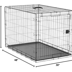 Foldable Metal Wire Dog Crate 