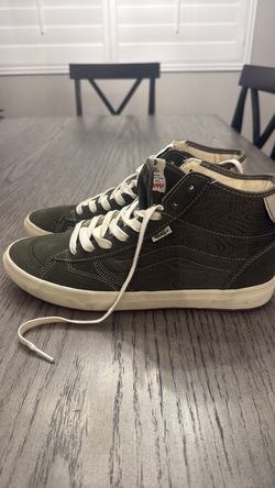 Vans eco Cush Olive Green hightop shoes