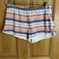 Vans Women’s Striped Cloth Shorts Size Small