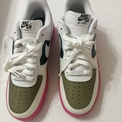 Nike Air Force 1 Low By You Custom Women's Shoe $110 Lifestyle Multi-Color/Multi-Color/Multi-