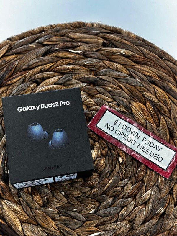 Samsung Galaxy Buds2 Pro Wireless Earbuds - Pay $1 Today To Take It Home And Pay The Rest Later!