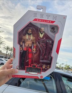 WWE Seth Rollins Ultimate Edition Mattel figure, NEW!