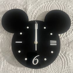 Mickey Mouse Style Wall Clock (New)