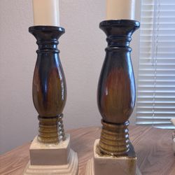 Beautiful Large Candle Holders 