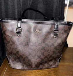 Coach Signature Tote Bag
