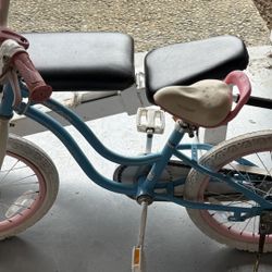 Cute Royal Baby girl bike 12” with adjustable seat 