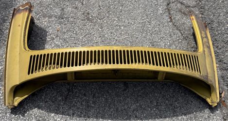 OEM VW Beetle Rear Cowl Vent Louver Panel Sheet Metal Cut Out