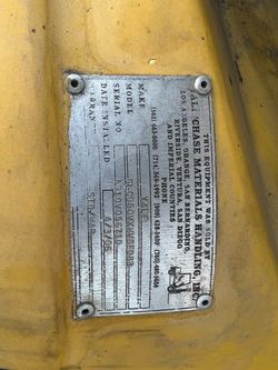 2006 Yale forklift 5000 pound capacity