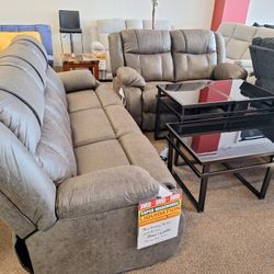 68804...  Sofa And Love Seat Reclinig 