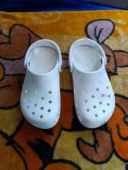 White Crocs