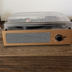 Record Player w wireless Bluetooth
