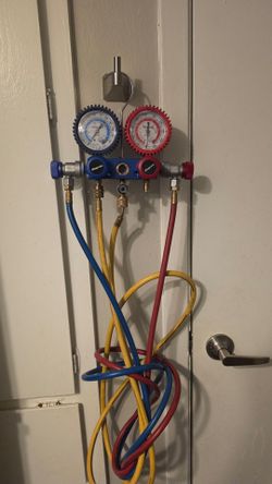Snap on ac gauges