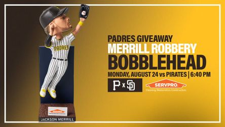 Padres vs Pirates Merrill Bobblehead Night
