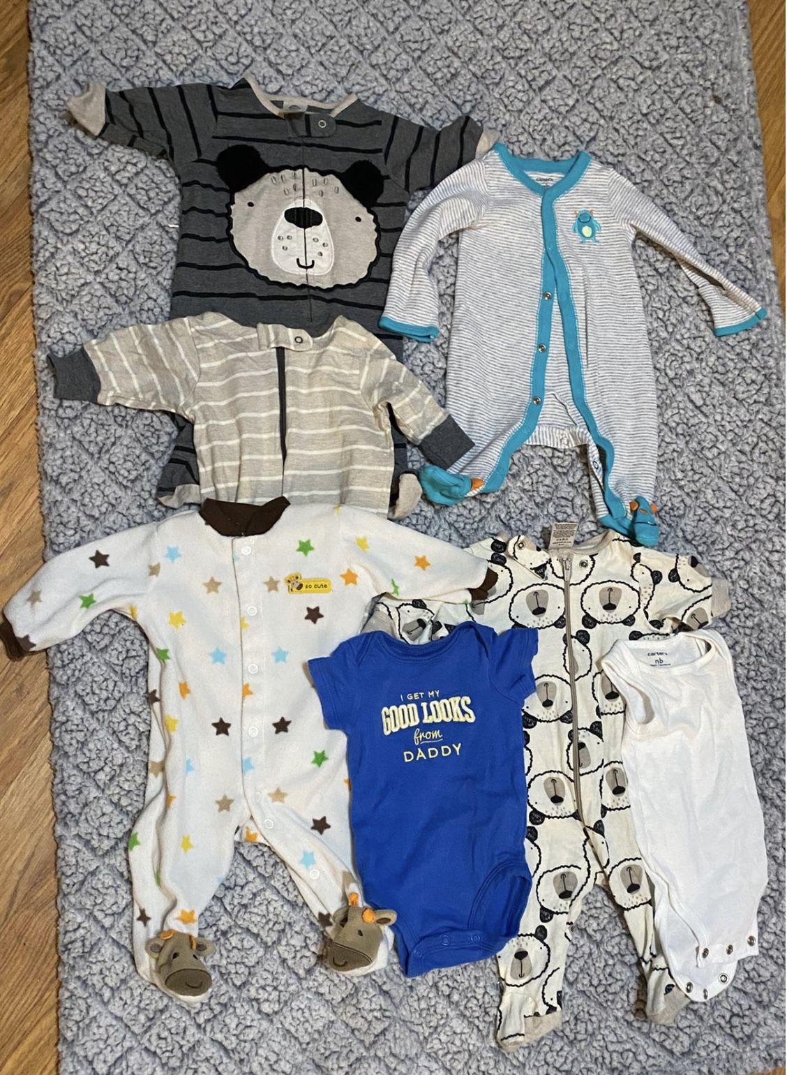 Baby boys Clothing Lot Size Newborn