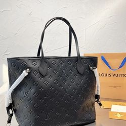 LV Black Never Full Bag 