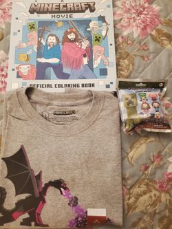 MINECRAFT 3 PIECE T-SHIRT SET