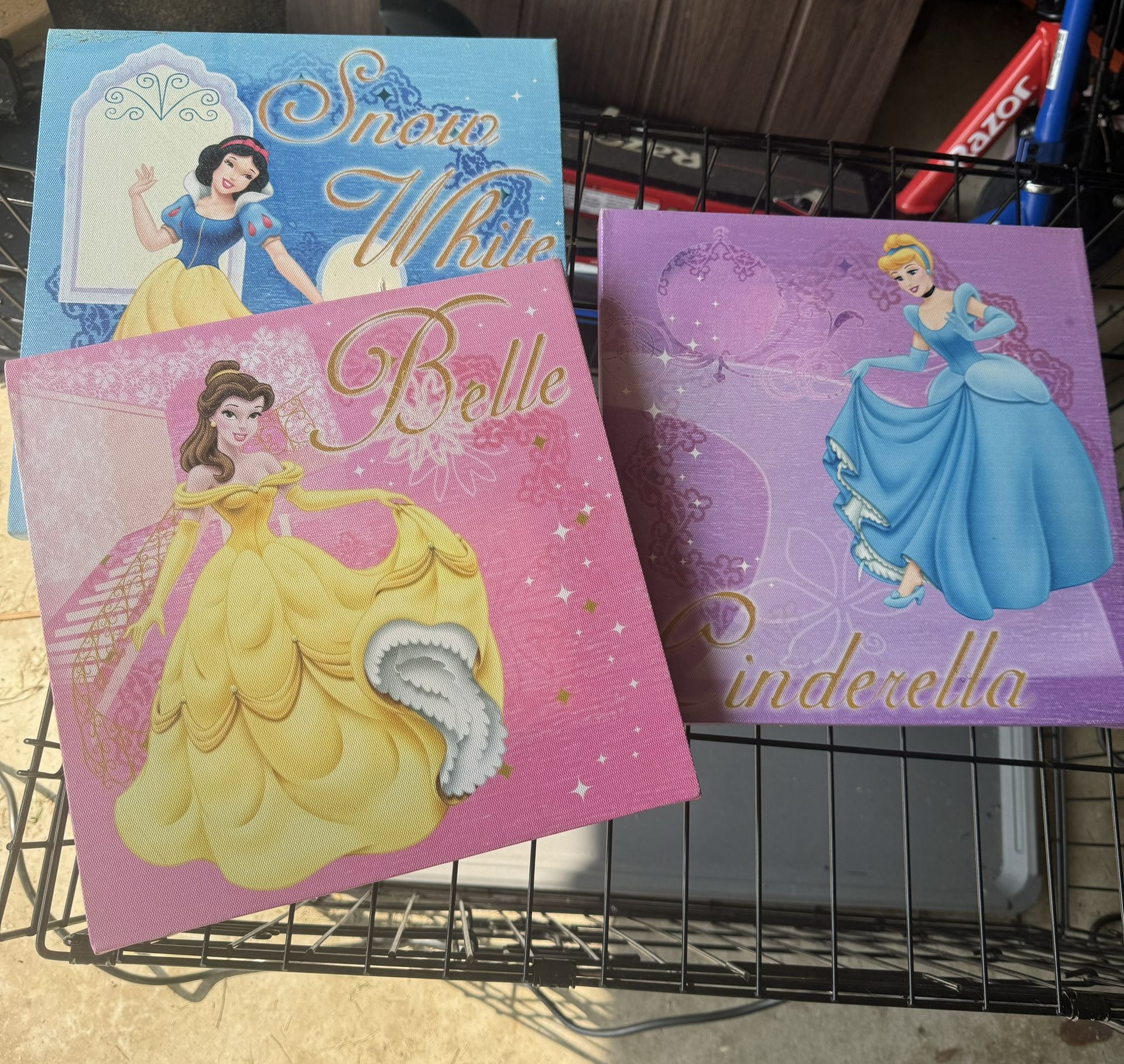 3 Nice Girl Pieces For Wall