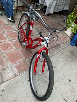 Beach cruise bike with speed ready to ride