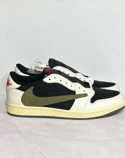 Travis Scott Jordan 1 Retro Low Olive